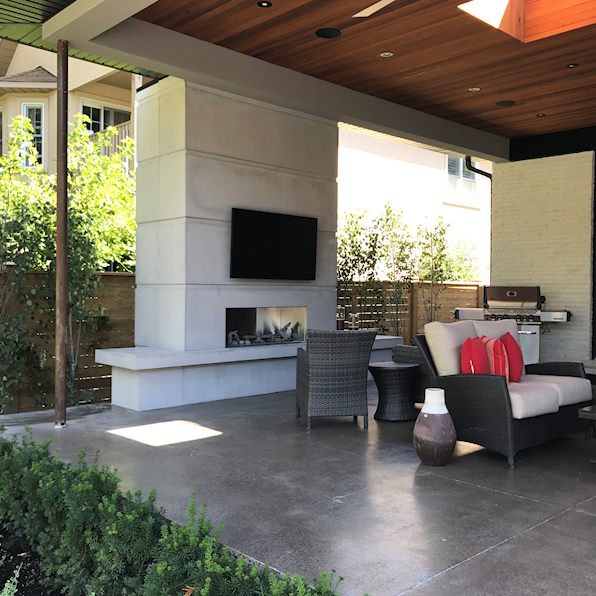 concrete outdoor space