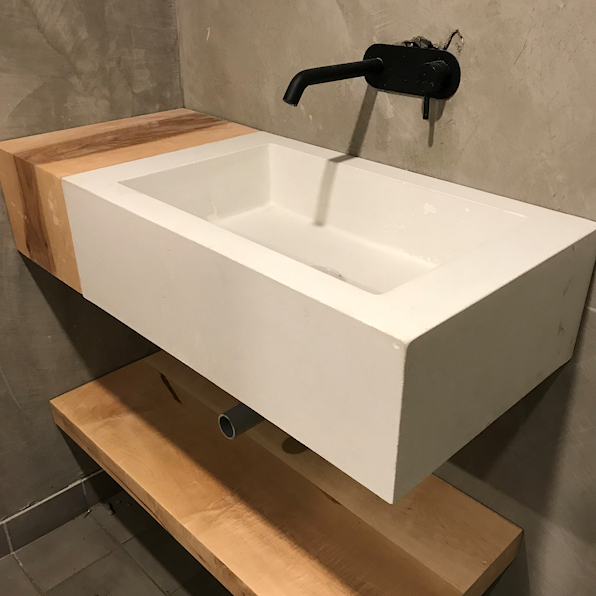 concrete sink