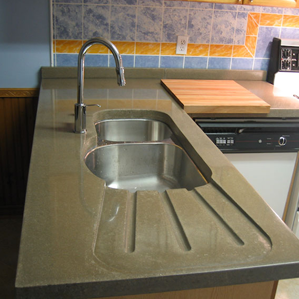 concrete countertop
